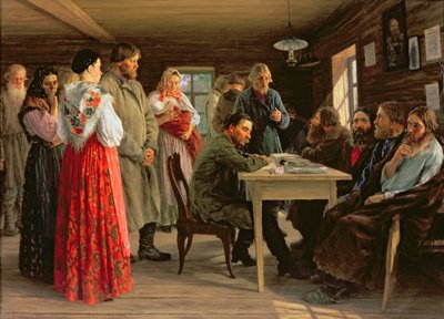 Un Tribunal de Distrito, 1888 de Mikhail Ivanovich Zoshchenko